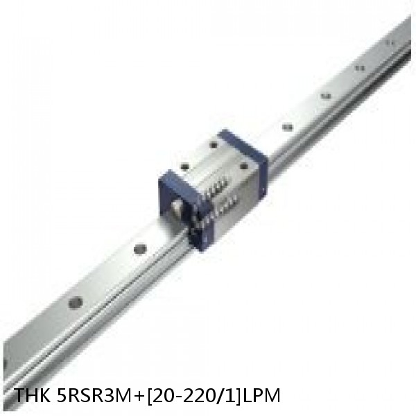 5RSR3M+[20-220/1]LPM THK Miniature Linear Guide Full Ball RSR Series #1 image