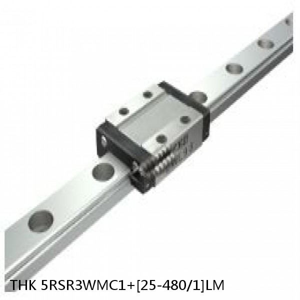 5RSR3WMC1+[25-480/1]LM THK Miniature Linear Guide Full Ball RSR Series #1 image