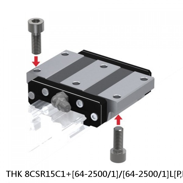 8CSR15C1+[64-2500/1]/[64-2500/1]L[P,​SP,​UP] THK Cross-Rail Guide Block Set #1 image