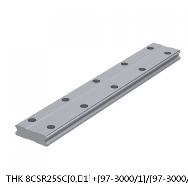 8CSR25SC[0,​1]+[97-3000/1]/[97-3000/1]L[P,​SP,​UP] THK Cross-Rail Guide Block Set #1 image