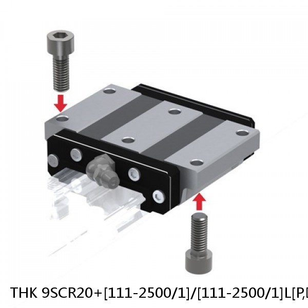 9SCR20+[111-2500/1]/[111-2500/1]L[P,​SP,​UP] THK Caged-Ball Cross Rail Linear Motion Guide Set #1 image