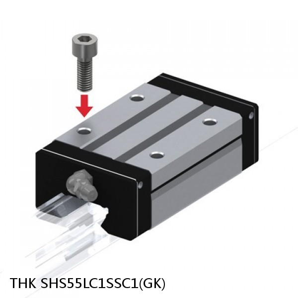 SHS55LC1SSC1(GK) THK Caged Ball Linear Guide (Block Only) Standard Grade Interchangeable SHS Series #1 image