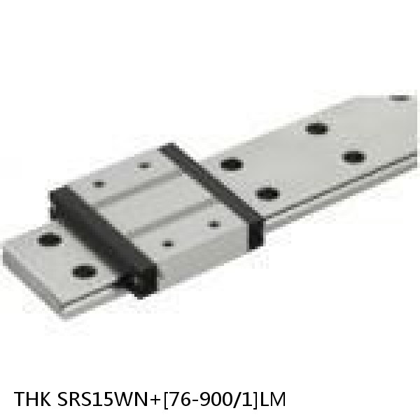 SRS15WN+[76-900/1]LM THK Miniature Linear Guide Caged Ball SRS Series #1 image