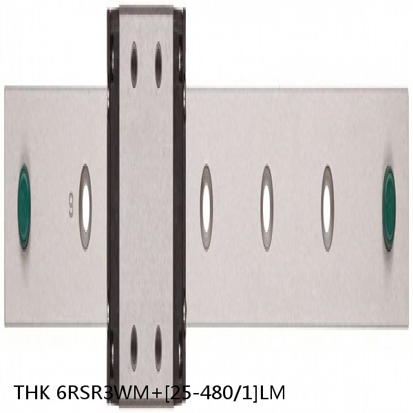 6RSR3WM+[25-480/1]LM THK Miniature Linear Guide Full Ball RSR Series #1 image