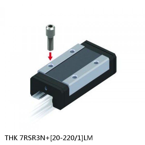 7RSR3N+[20-220/1]LM THK Miniature Linear Guide Full Ball RSR Series #1 image