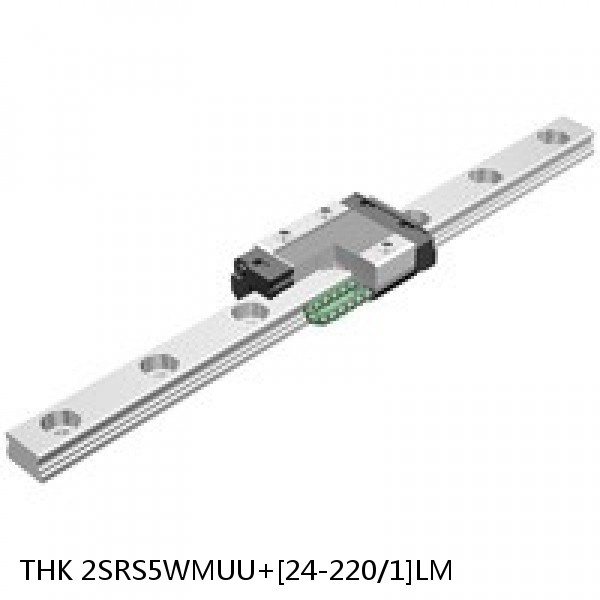 2SRS5WMUU+[24-220/1]LM THK Miniature Linear Guide Caged Ball SRS Series #1 image