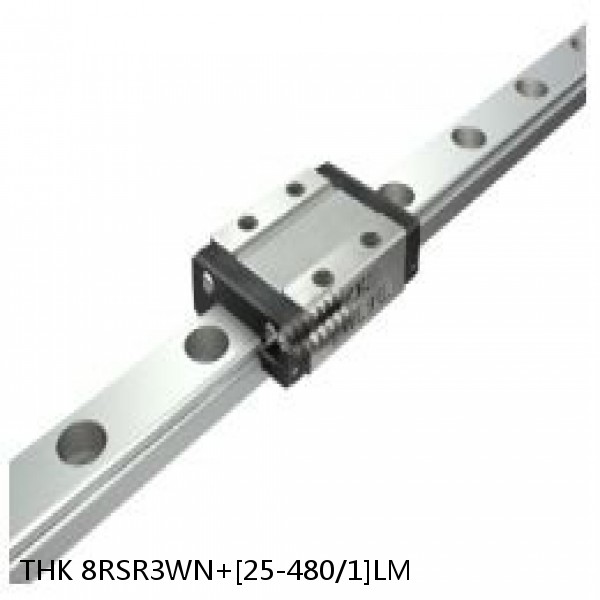 8RSR3WN+[25-480/1]LM THK Miniature Linear Guide Full Ball RSR Series #1 image